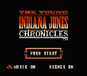 Young Indiana Jones Chronicles, The (USA) screen shot title